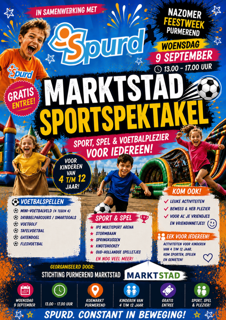 Sport, spel & volop plezier op de Koemarkt! 9 september
